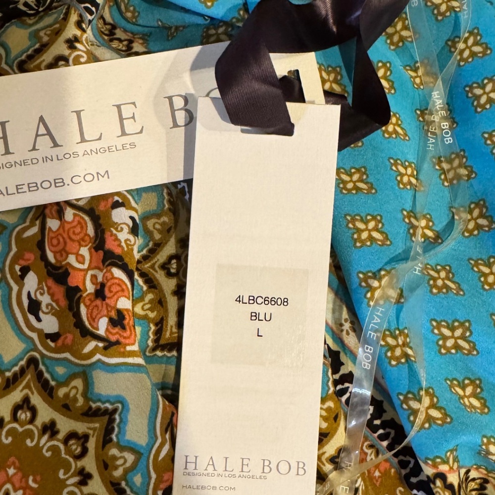 HALE BOB Boho Print Drop-Waist Maxi Dress – Size L – NWT - Picture 5 of 7
